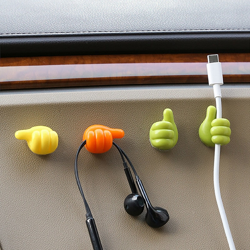 Silicone Thumbs Up Hook (12 PCS)